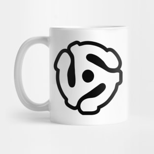 45 rpm vinyl adapter Mug